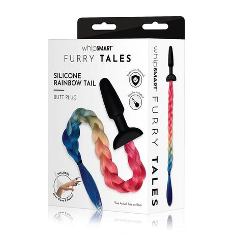 Furry Tales Rainbow Tail Butt Plug - Save 30% - Fast Shipping - Sale United Kingdom Stoke-on-trent