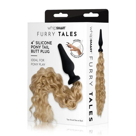 Furry Tales Silicone Pony Tail Butt Plug - Save 30% - Fast Shipping - Sale United Kingdom Stoke-on-trent