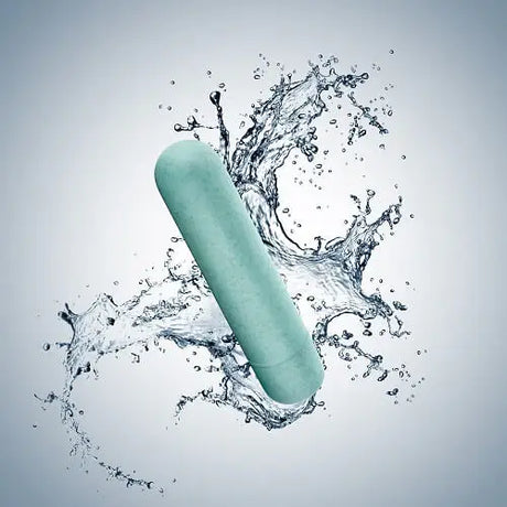 Gaia Biodegradable Eco Bullet Vibrator Blue - Vibrators - Save 25% - Fast Shipping - Sale United Kingdom Stoke-on-trent