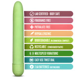 Gaia Biodegradable Eco Vibrator Green - Bullet Vibrators - Save 15% - Fast Shipping - Sale United Kingdom Stoke-on-trent