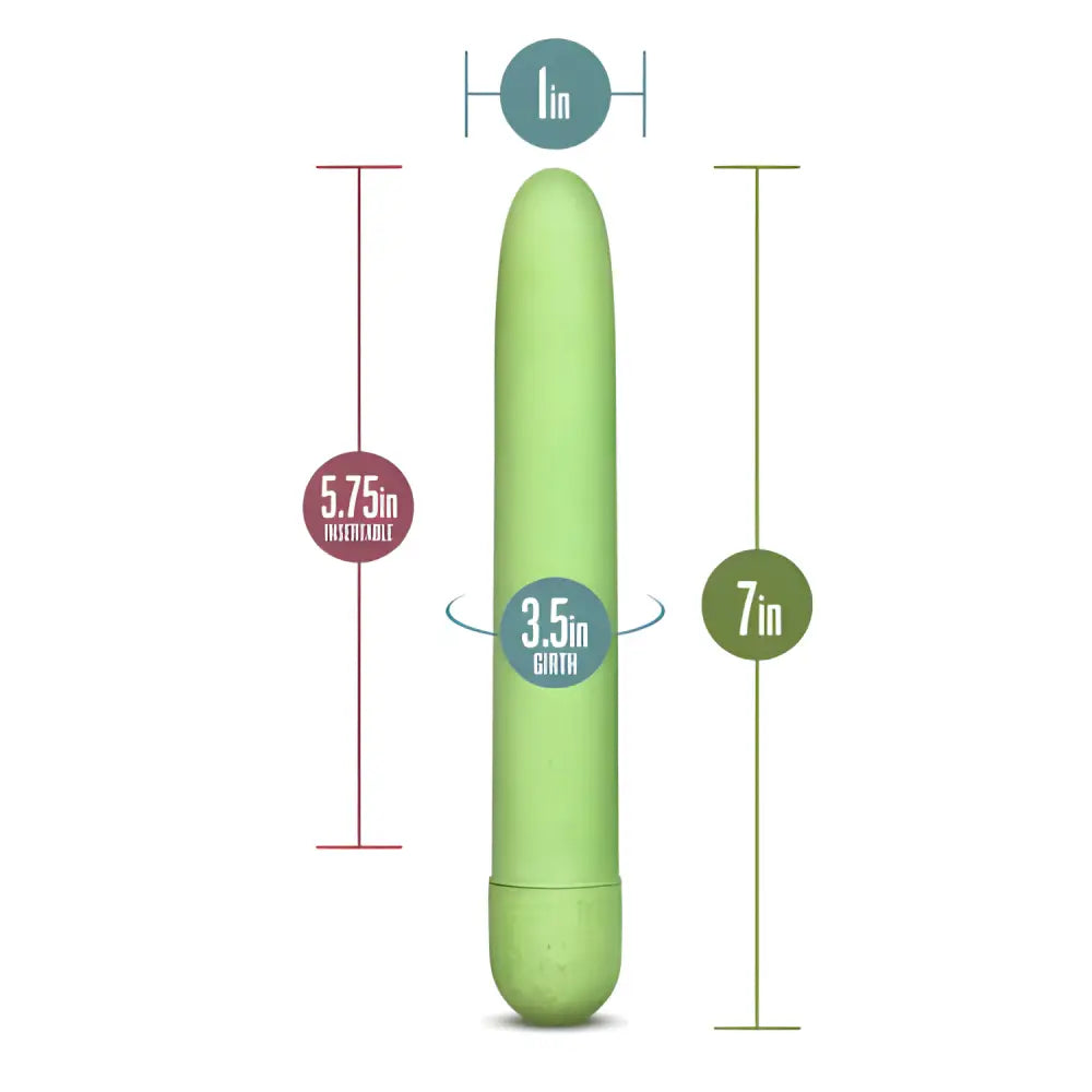 Gaia Biodegradable Eco Vibrator Green - Bullet Vibrators - Save 15% - Fast Shipping - Sale United Kingdom Stoke-on-trent