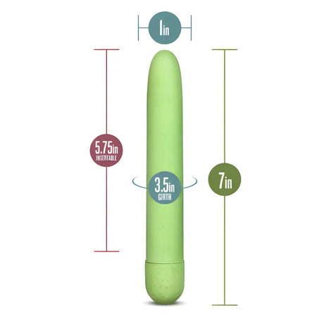 Gaia Biodegradable Eco Vibrator Green - Bullet Vibrators - Save 15% - Fast Shipping - Sale United Kingdom Stoke-on-trent