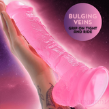 Gargantua Lifelike 9.5 Inch Dildo Pink - Save 25% - Fast Shipping | Sexy Emporium