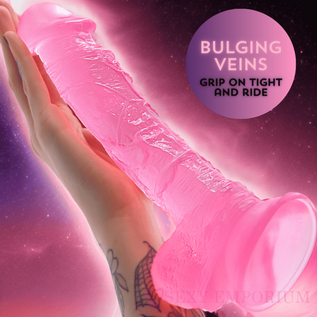 Gargantua Lifelike 9.5 Inch Dildo Pink - Dildos - Save 30% - Fast Shipping | Sexy Emporium