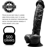Gargantua Realistic 9.5 Inch Dildo Black - Dildos - Save 40% - Large Sex Toy - United Kingdom Stoke-on-trent