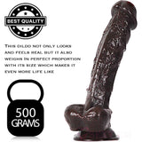 Gargantua Realistic 9.5 Inch Dildo Brown - Dildos - Save 30% - Fast Shipping - United Kingdom Stoke-on-trent