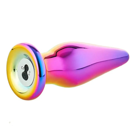 Glamour Glass Remote Control Tapered Butt Plug - Save 20% - Fast Shipping - Anal Dildos United Kingdom Stoke-on-trent