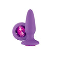 Glams Silicone Rainbow Gem Butt Plug Purple - Save 25% - Fast Shipping - Sale United Kingdom Stoke-on-trent