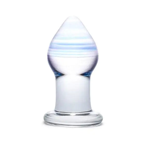 Glas Amethyst Rain Butt Plug Purple (3.25’’) - Sex Toys - Save 15% - Fast Shipping - Sale United Kingdom Stoke-on-trent