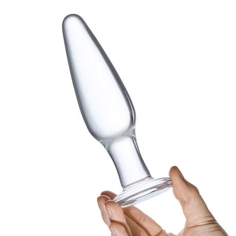 Glas Anal Training Butt Plug Set (4’’ - 4.75’’ - 5.25’’) - Sex Toys - Save 25% - Fast Shipping - Dildos United Kingdom Stoke-on-trent
