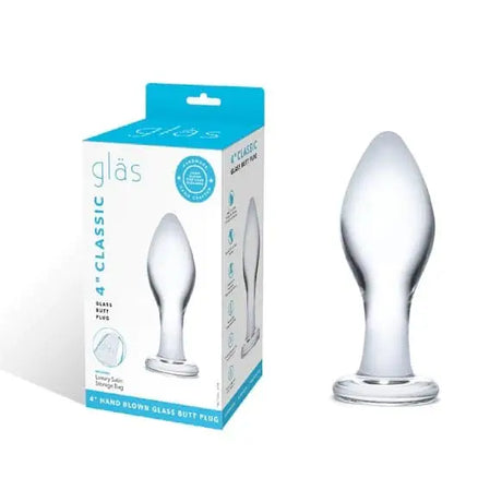 Glas Classic Transparent (4’’) - Sex Toys - Save 25% - Fast Shipping - Sale United Kingdom Stoke-on-trent