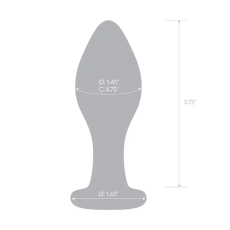 Glas Classic Transparent (4’’) - Sex Toys - Save 25% - Fast Shipping - Sale United Kingdom Stoke-on-trent