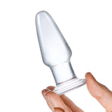 Glas Glass Butt Plug Clear (3.5’’) Sex Toys Save 20% Fast Shipping Sale United Kingdom Stoke on Trent
