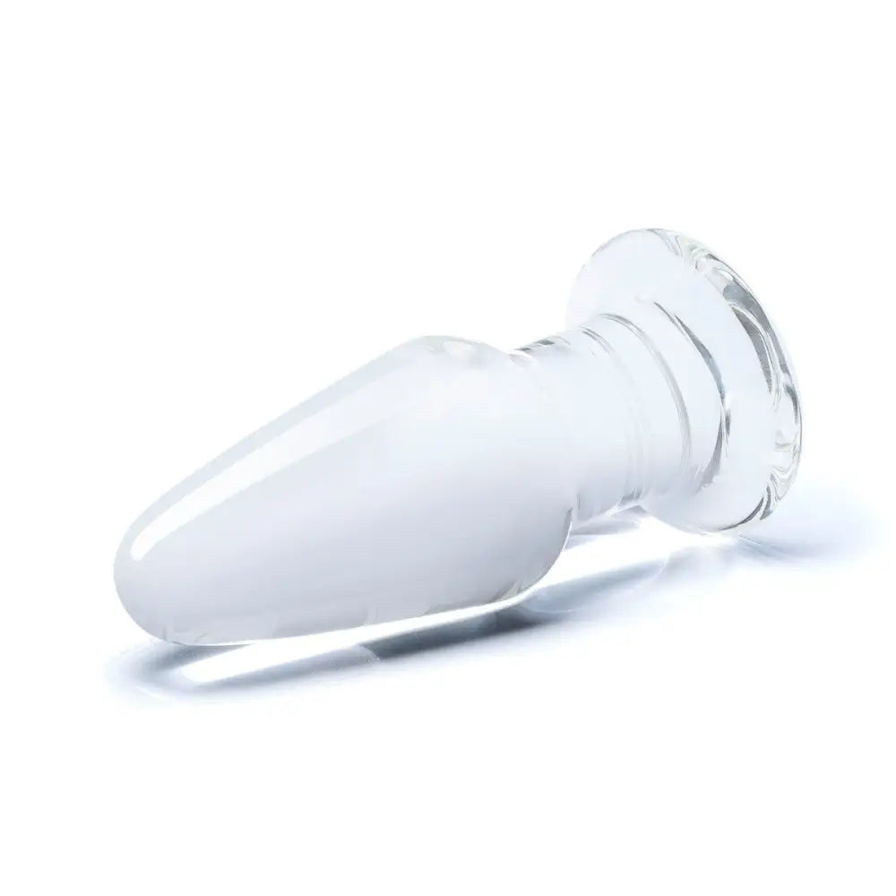 Glas Glass Butt Plug Clear (3.5’’) Sex Toys Save 20% Fast Shipping Sale United Kingdom Stoke on Trent