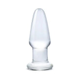 Glas Glass Butt Plug Clear (3.5’’) Sex Toys Save 20% Fast Shipping Sale United Kingdom Stoke on Trent