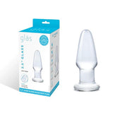Glas Glass Butt Plug Clear (3.5) - Sex Toys