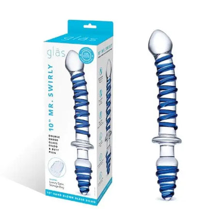 Glas Mr Swirly Transparent (10’’) - Save 25% - Fast Shipping - Sale United Kingdom Stoke-on-trent