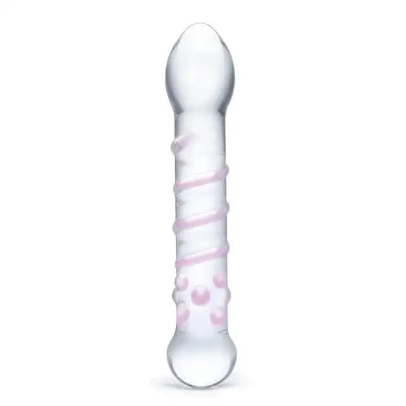 Glas Spiral Staircase Full Tip Clear (7.25’’) - Sex Toys - Save 25% - Fast Shipping - Dildo United Kingdom Stoke-on-trent