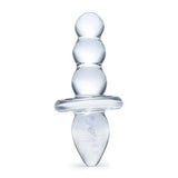 Glas Titus Beaded Clear (4.5’’) - Sex Toys - Save 25% - Fast Shipping - Dildo United Kingdom Stoke-on-trent