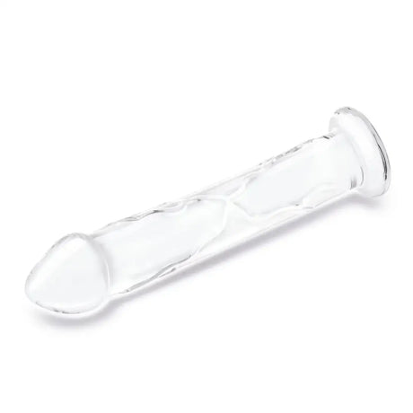 Glass 12inch Dildo with Veins and Flat Base - Save 5% - with - Fast - United Kingdom Stoke-on-trent
