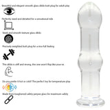 Glass Anal Dildo Butt Plug - Sex Toy - Save 25% - Fast Shipping - Dildos United Kingdom Stoke-on-trent