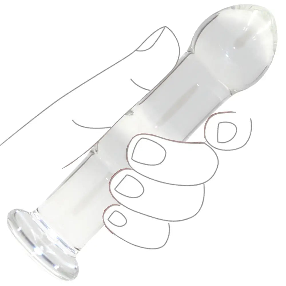 Glass Anal Dildo Butt Plug - Sex Toy - Save 25% - Fast Shipping - Dildos United Kingdom Stoke-on-trent
