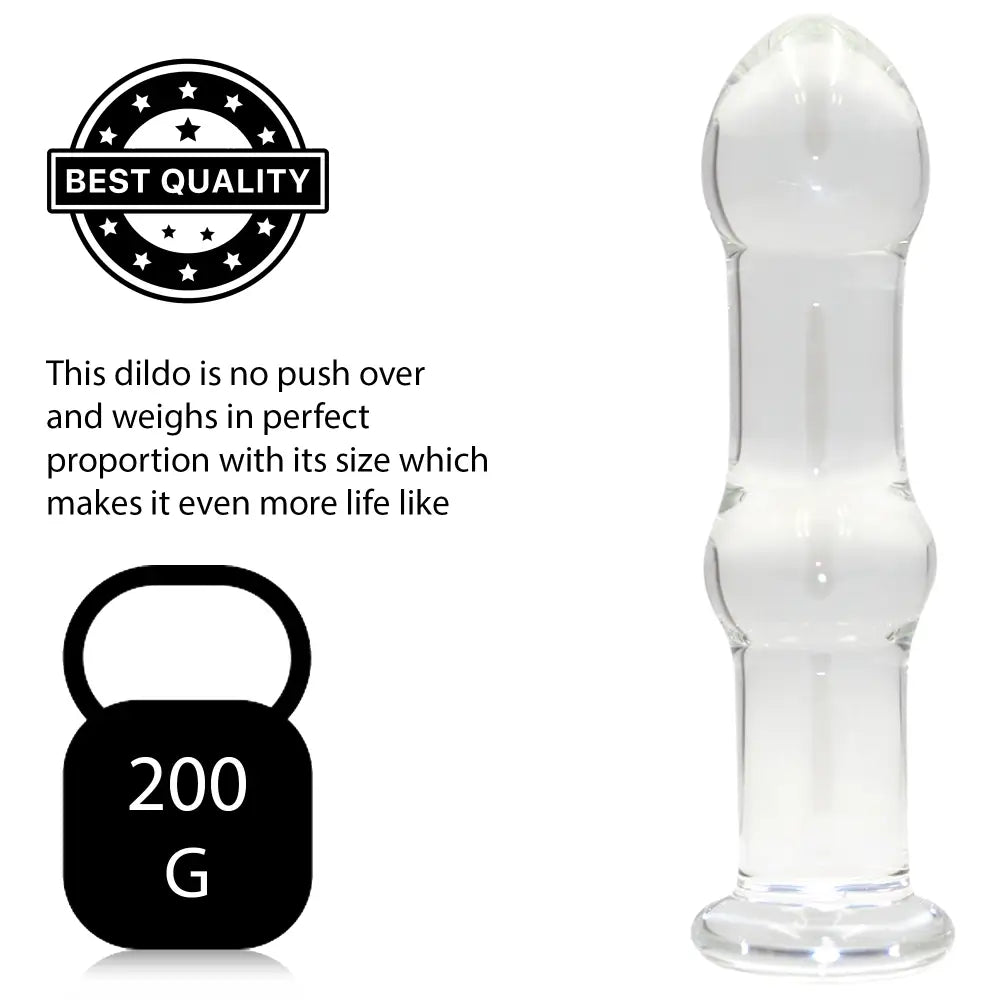 Glass Anal Dildo Butt Plug - Sex Toy - Save 25% - Fast Shipping - Dildos United Kingdom Stoke-on-trent