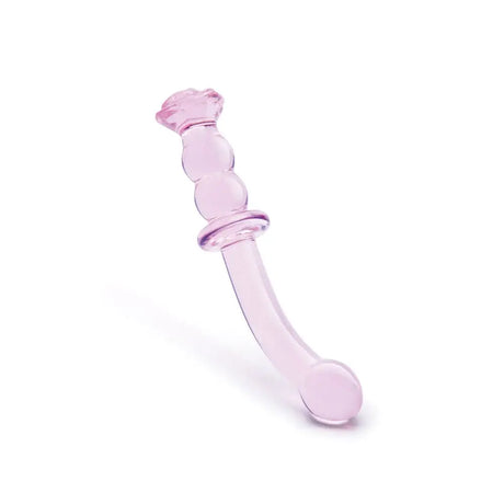 Glaze Glass Rosebud Gspot Dildo - Save 15% - Gspot - Fast Shipping - United Kingdom Stoke-on-trent