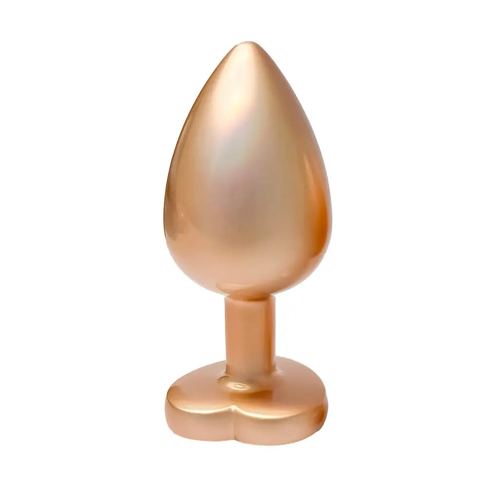 Gleaming Love Pearl Gold Butt Plug Large - Save 25% - Fast Shipping - Dildo United Kingdom Stoke-on-trent