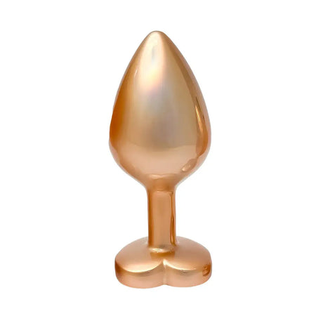 Gleaming Love Pearl Gold Butt Plug Medium - Save 20% - Fast Shipping - Dildo United Kingdom Stoke-on-trent