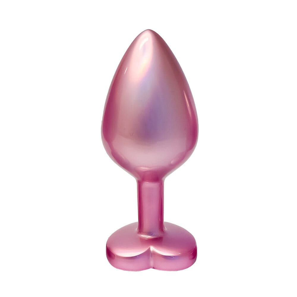 Gleaming Love Pearl Pink Butt Plug Medium - Save 20% - Dildo