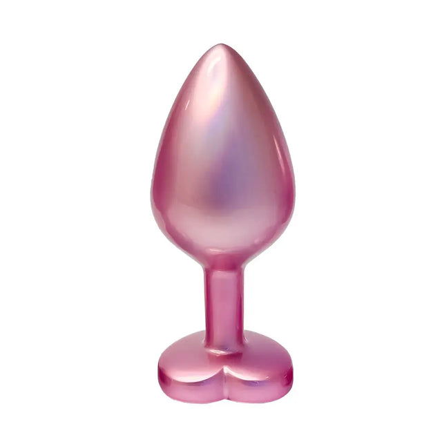 Gleaming Love Pearl Pink Butt Plug Medium - Save 15% - Fast Shipping - Dildo United Kingdom Stoke-on-trent