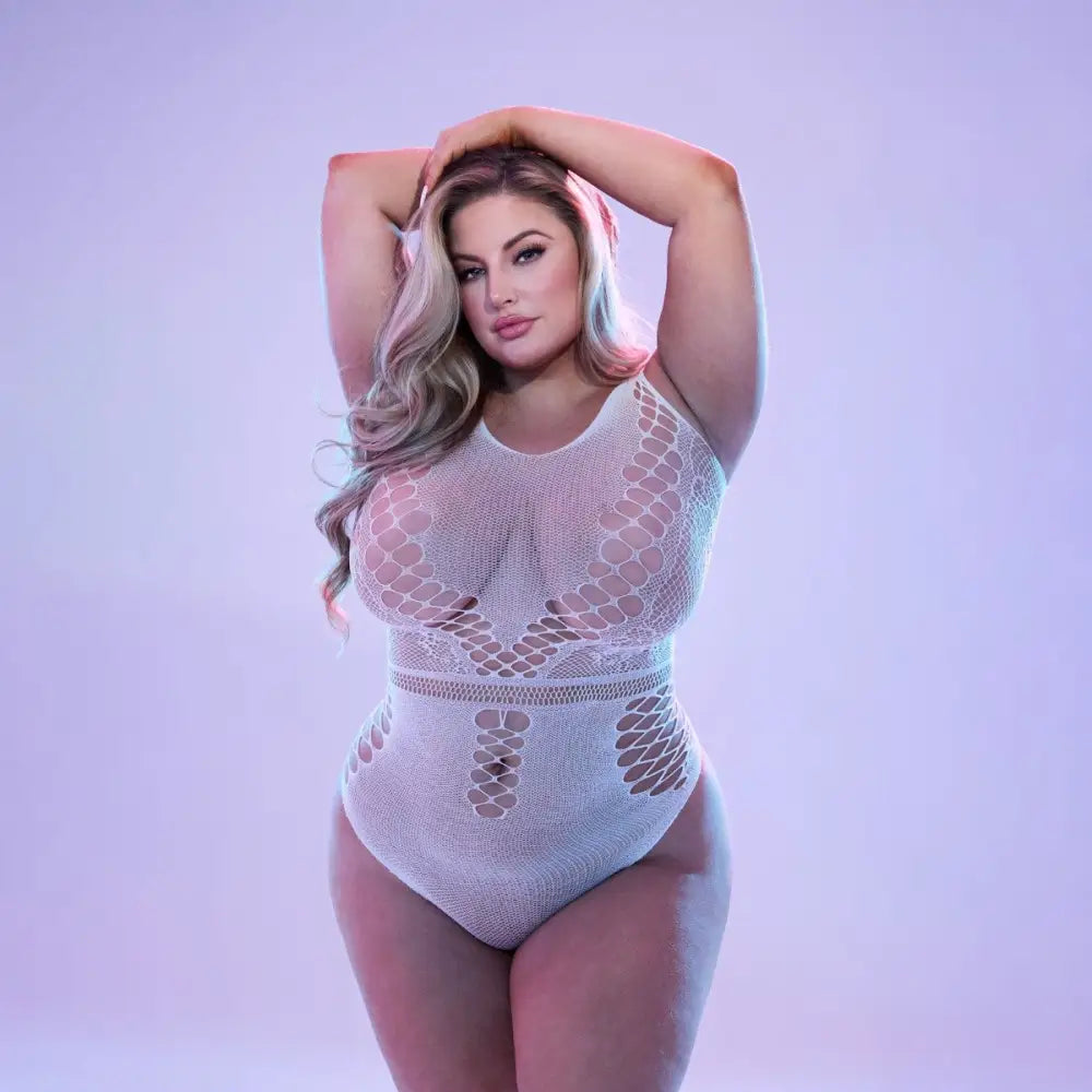 Glow in the Dark Seduction Teddy Queen Size - Save 30% - Fast Shipping - Sale United Kingdom Stoke-on-trent