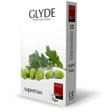 Glyde Ultra Super Max Vegan Condoms 10 Pack - Save 25% - Fast Shipping - Sale United Kingdom Stoke-on-trent
