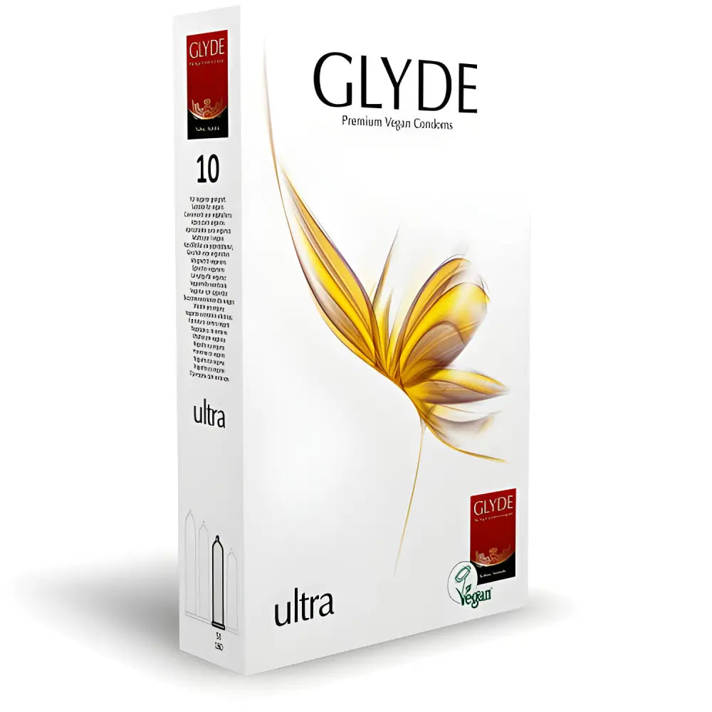 Glyde Ultra Vegan Condoms 10 Pack - Save 25% - Fast Shipping - Sale United Kingdom Stoke-on-trent