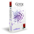 Glyde Ultra Wildberry Flavour Vegan Condoms 10 Pack - Save 25% - Fast Shipping - Sale United Kingdom Stoke-on-trent
