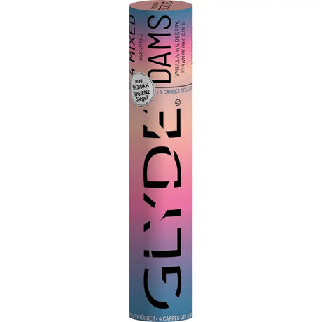 Glyde Vegan Dams Mixed Flavour 4 Pack Fast Shipping Sex Essentials United Kingdom Stoke on Trent