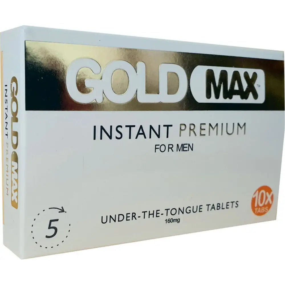 Goldmax Instant Premium Male Enhancement - 10 Pills - Vitamins & Supplements - Save 30% - Goldmax Instant - Fast Shipping - Sale United