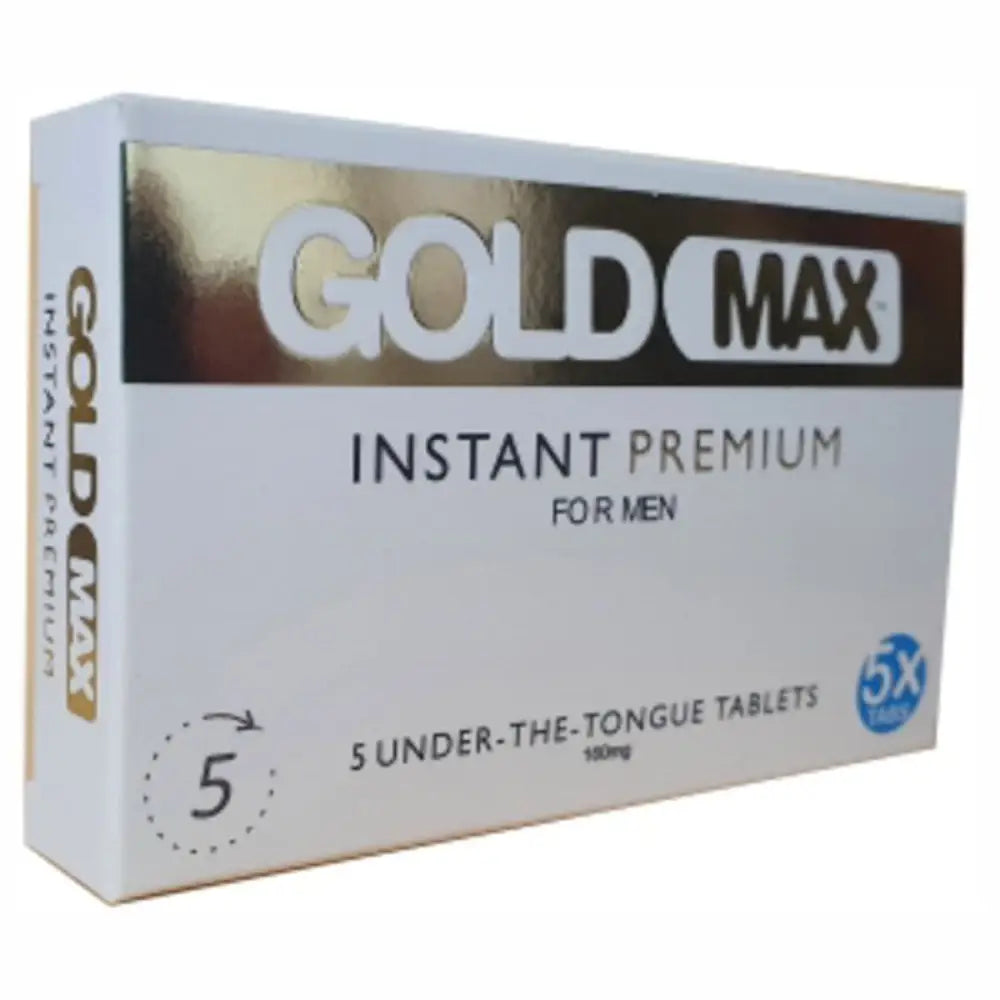 Goldmax Instant Premium Male Enhancement - 5 Pills - Vitamins & Supplements - Save 25% - Goldmax Instant - Fast Shipping - Sale United