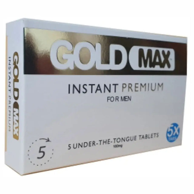 Goldmax Instant Premium Male Enhancement - 5 Pills - Vitamins & Supplements - Save 25% - Goldmax Instant - Fast Shipping - Sale United