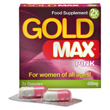 Goldmax Libido Supplement 2 Pack for Women Pink 450mg Vitamins & Supplements Save 15% Goldmax for Fast Shipping Sale United Kingdom Stoke