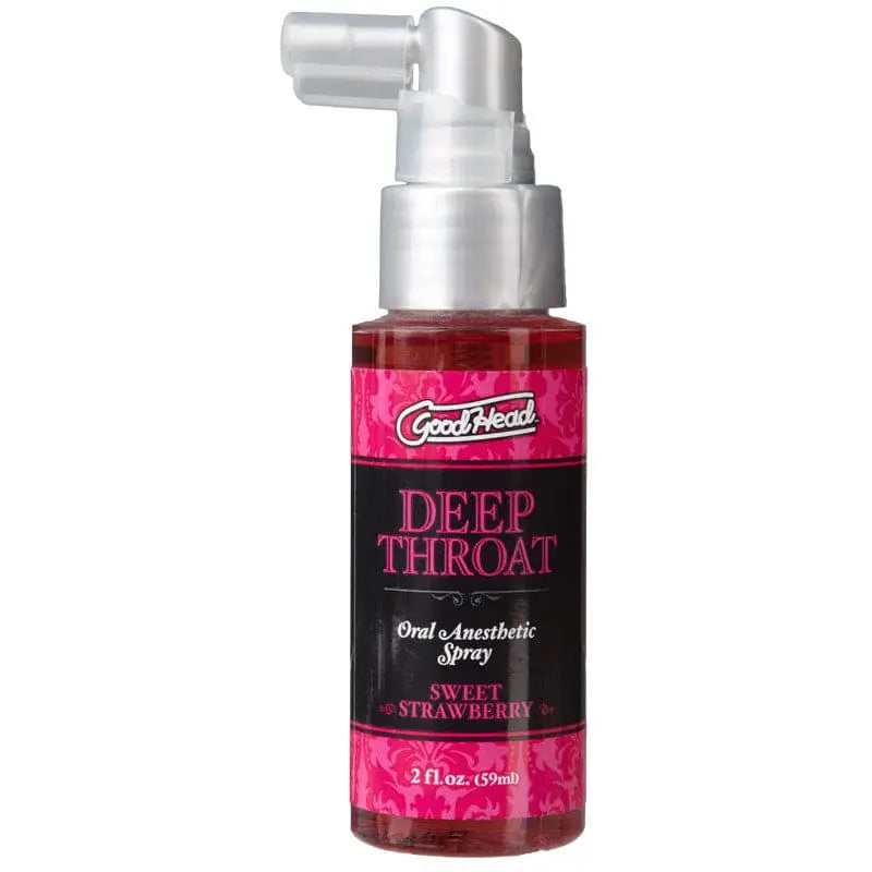 Good Head Deep Throat Spray Strawberry - Save 25% - Fast Shipping - Sale United Kingdom Stoke-on-trent