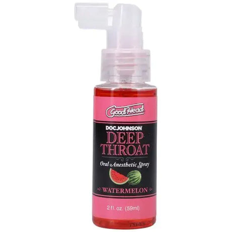 Goodhead Deep Throat Spray Wild Watermelon 59ml - Save 5% - Sale United Kingdom Stoke-on-trent