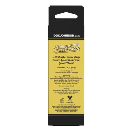 Goodhead Juicy Head Cocktails Dry Mouth Spray Lemon Drop 59ml - Save 25% - Sale United Kingdom Stoke-on-trent
