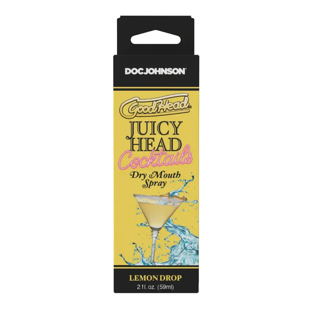 Goodhead Juicy Head Cocktails Dry Mouth Spray Lemon Drop 59ml - Save 25% - Sale United Kingdom Stoke-on-trent