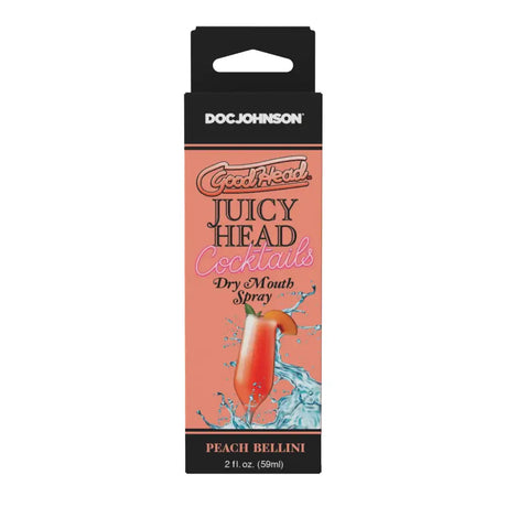 Goodhead Juicy Head Cocktails Dry Mouth Spray Peach Bellini 59ml - Save 25% - Sale United Kingdom Stoke-on-trent