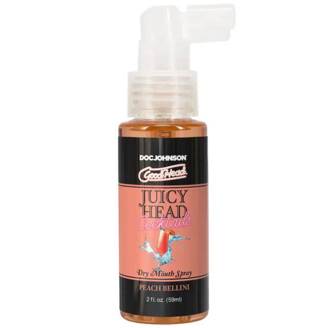 Goodhead Juicy Head Cocktails Dry Mouth Spray Peach Bellini 59ml - Save 25% - Sale United Kingdom Stoke-on-trent