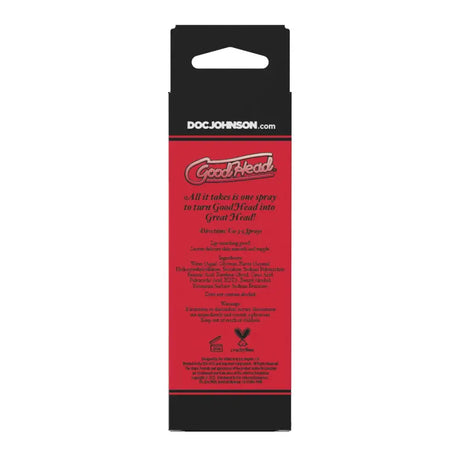 Goodhead Juicy Head Cocktails Dry Mouth Spray Sex on the Beach 59ml - Save 25% - Sale United Kingdom Stoke-on-trent