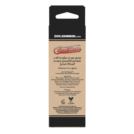 Goodhead Juicy Head Cocktails Dry Mouth Spray Strawberries & Champagne 59ml - Save 25% - Sale United Kingdom Stoke-on-trent