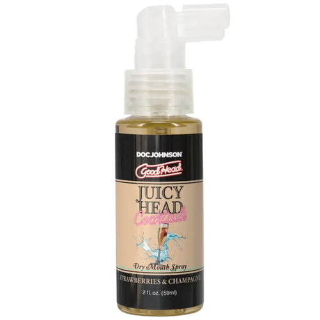 Goodhead Juicy Head Cocktails Dry Mouth Spray Strawberries & Champagne 59ml - Save 25% - Sale United Kingdom Stoke-on-trent